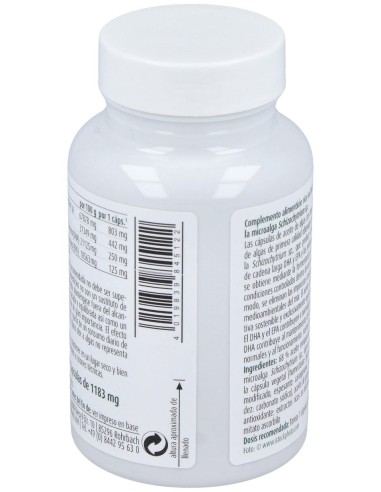 Raab Vitalfood Aceite De Alga Omega 3 1183Mg 30Caps