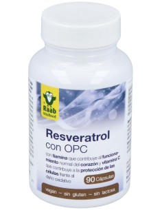 Raab Vitalfood Resveratrol Con Opc 90Caps