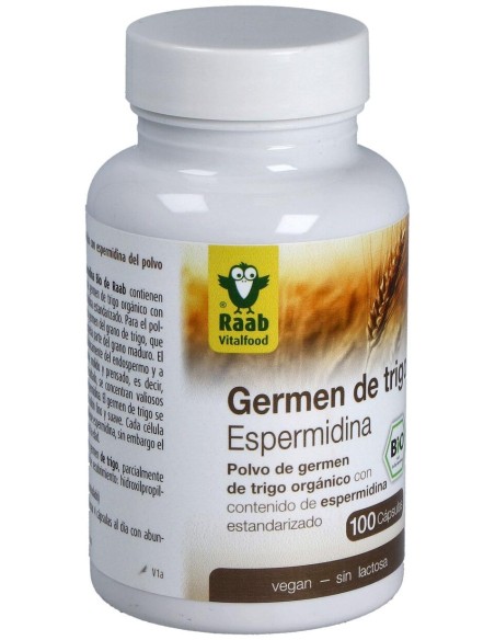 Raab Vitalfood Espermidina Germen De Trigo 600Mg 100Caps