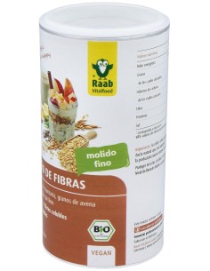 Raab Vitalfood Trio Fibras Manzana + Avena + Lino Bio Vegan 210G 2