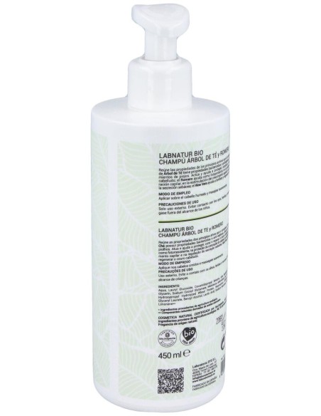 Labnatur Bio Champú Árbol Del Té Y Romero 450Ml