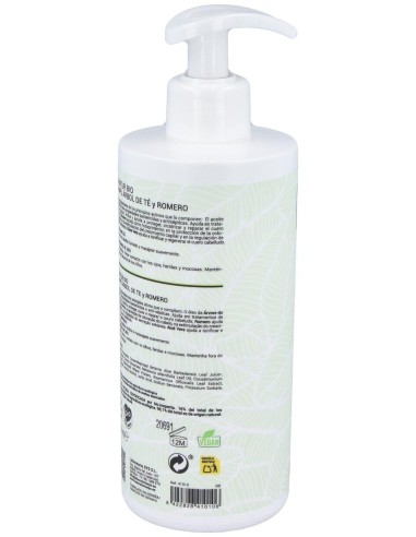 Labnatur Bio Champú Árbol Del Té Y Romero 450Ml