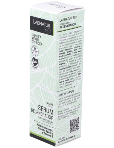 Labnatur Bio Sérum Facial Regenerador Centella Asiática 30Ml
