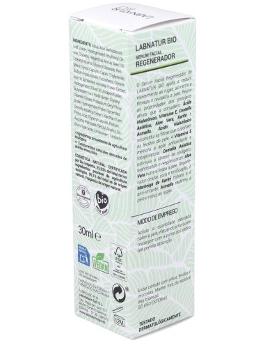 Labnatur Bio Sérum Facial Regenerador Centella Asiática 30Ml