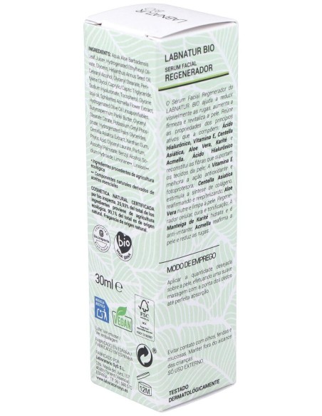 Labnatur Bio Sérum Facial Regenerador Centella Asiática 30Ml