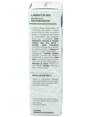 Labnatur Bio Sérum Facial Regenerador Centella Asiática 30Ml