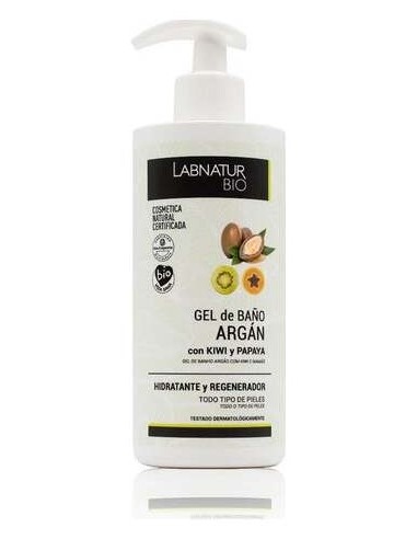 Labnatur Bio Gel De Baño Argan Kiwi Y Papaya 450Ml
