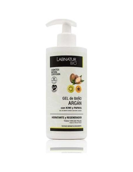 Labnatur Bio Gel De Baño Argan Kiwi Y Papaya 450Ml