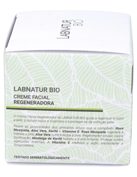 Labnatur Bio Crema Facial Regeneradora Rosa Mosqueta 50Ml