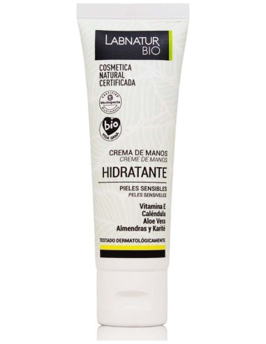 Labnatur Bio Crema De Manos Hidratante Pieles Sensibles 50Ml