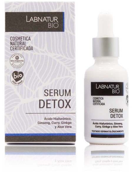 Labnatur Bio Sérum Facial Detox Ginseng Curry Ginkgo 30Ml