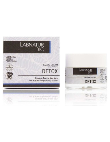 Labnatur Bio Crema Facial Detox Aguacate Jojoba Ginseng 50Ml