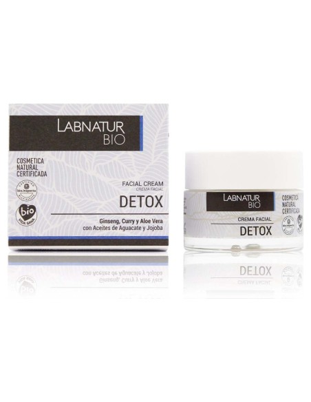 Labnatur Bio Crema Facial Detox Aguacate Jojoba Ginseng 50Ml