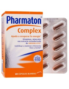 Pharmaton Complex, 60 Cápsulas