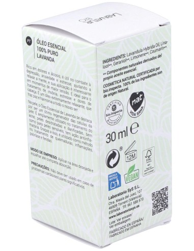 Labnatur Bio Lavanda Aceite Esencial 30Ml