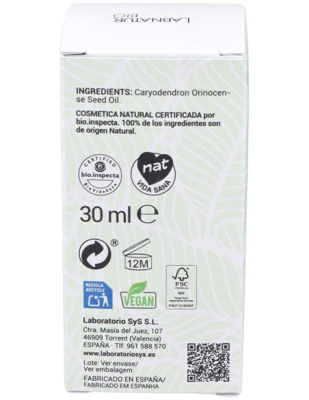 Labnatur Bio Aceite De Cacay Antiedad 30Ml