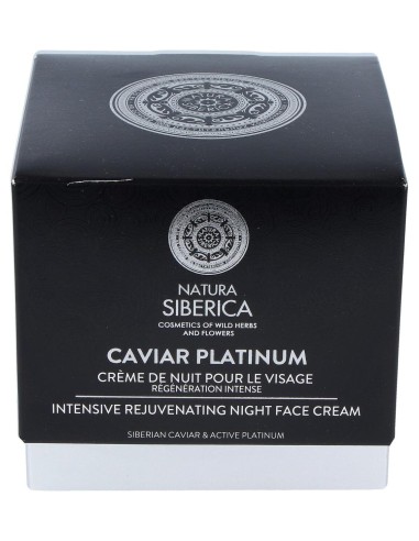 Natura Siberica Caviar Platinum Crema De Noche Rejuvenecimiento Intensivo 50Ml
