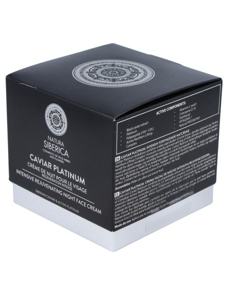 Natura Siberica Caviar Platinum Crema De Noche Rejuvenecimiento Intensivo 50Ml