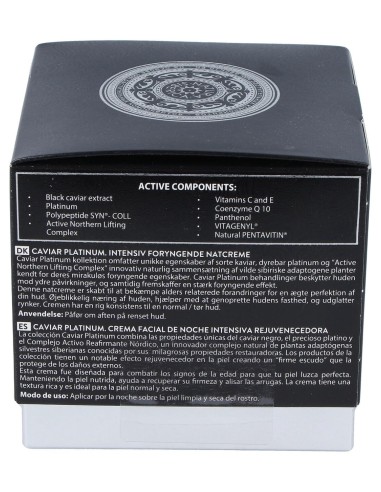 Natura Siberica Caviar Platinum Crema De Noche Rejuvenecimiento Intensivo 50Ml