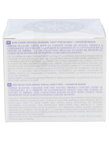 Natura Siberica Crema Facial Anti-Age Caviar De Rusia 50 Ml