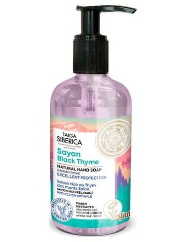 Natura Siberica Jabón Manos Natural Protección Excelente 300Ml