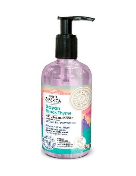 Natura Siberica Jabón Manos Natural Protección Excelente 300Ml
