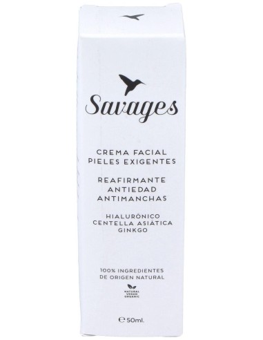 Savages Crema Facial Antiedad Pieles Exigentes 50Ml