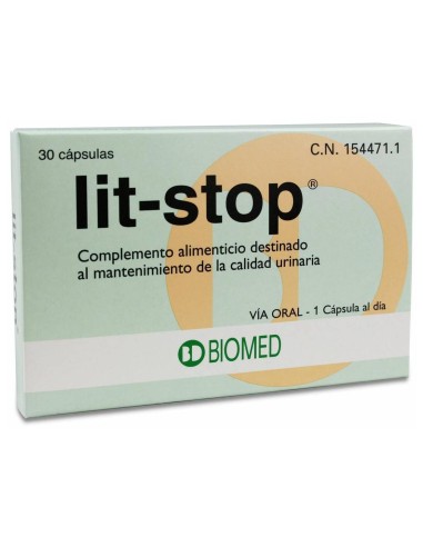 Lit-Stop 30Cap. - Biomed