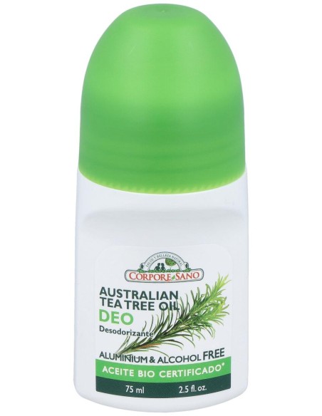 Corpore Sano Desodorante Aceite Árbol De Té Roll-On 75Ml