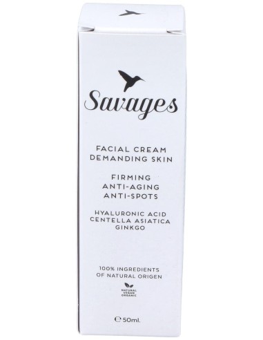 Savages Crema Facial Antiedad Pieles Exigentes 50Ml