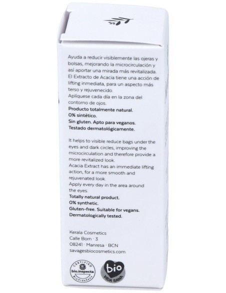 Contorno De Ojos Efecto Lifting 15Ml.
