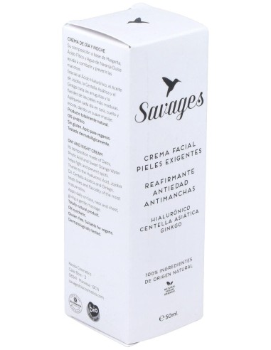 Savages Crema Facial Antiedad Pieles Exigentes 50Ml