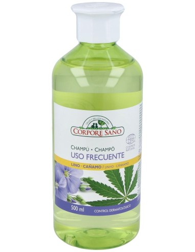 Corpore Sano Champú Uso Frecuente Lino Y Cañamo 500Ml