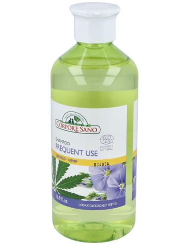 Corpore Sano Champú Uso Frecuente Lino Y Cañamo 500Ml