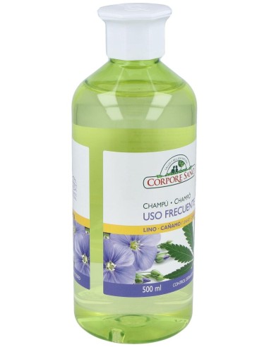 Corpore Sano Champú Uso Frecuente Lino Y Cañamo 500Ml