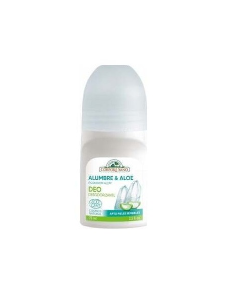 Desodorante Mineral Aloe Roll-On 75Ml. Ecocert