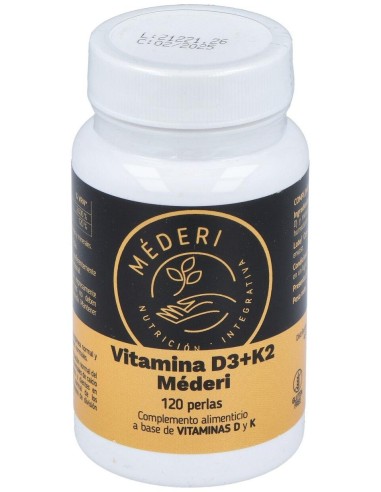 Mederi Vitamina D3 + K2 120 Perlas