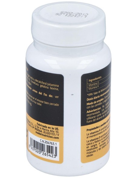 Mederi Vitamina D3 + K2 120 Perlas