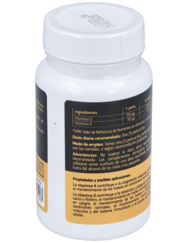 Mederi Vitamina D3 + K2 120 Perlas