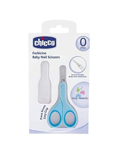 Chicco Tijeras De Seguridad Color Azul, 1 Ud