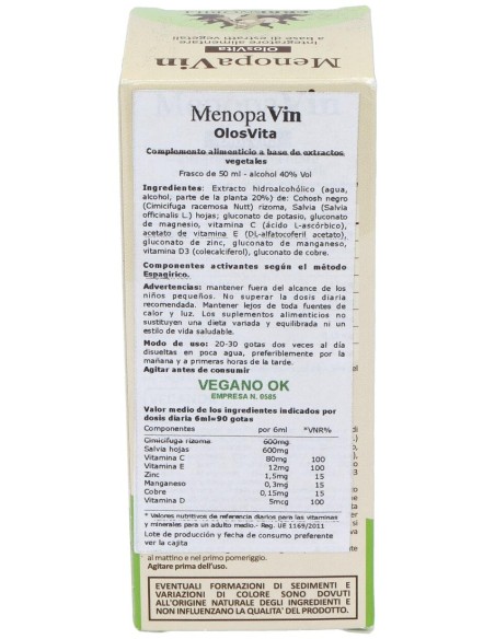 Menopavin Olosvita Menopausia 50Ml