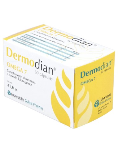 Dermodian Omega 7, 60 Cápsulas