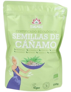 Semillas De Cañamo Sin Cascara 250Gr. Bio