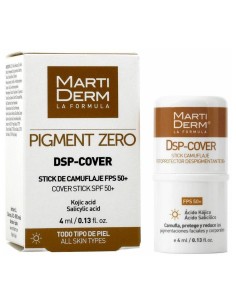Martiderm® Pigment Zero Dsp-Cover Stick De Camuflaje Spf50+ 4Ml