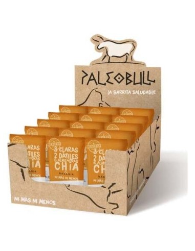 Paleobull Barritas Naranja Caja 15Ud.