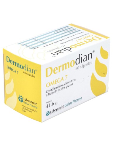 Dermodian Omega 7, 60 Cápsulas