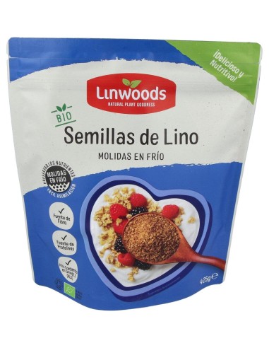 Linwood Semilla Lino Molido Bio 425G