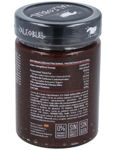 Paleobull Crema Cacao Ambrosía 300G