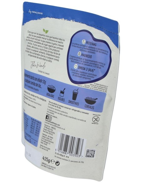 Linwood Semilla Lino Molido Bio 425G