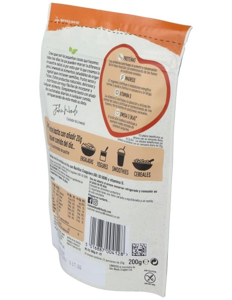 Semillas De Lino Molida Con Bacillus Y Vit D 200Gr